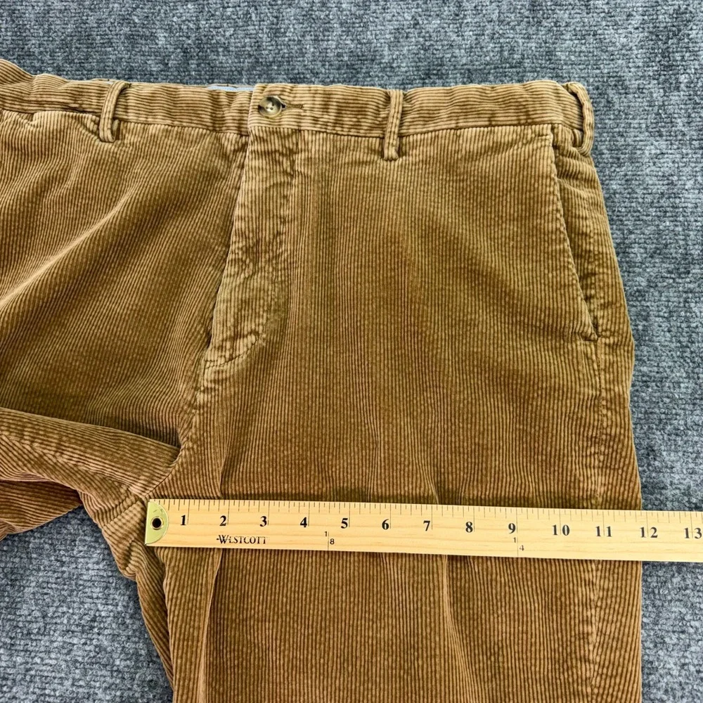 Polo Ralph Lauren Pants Mens 38x30 (Fits 38x27) Tan Corduroy Stretch Classic Fit